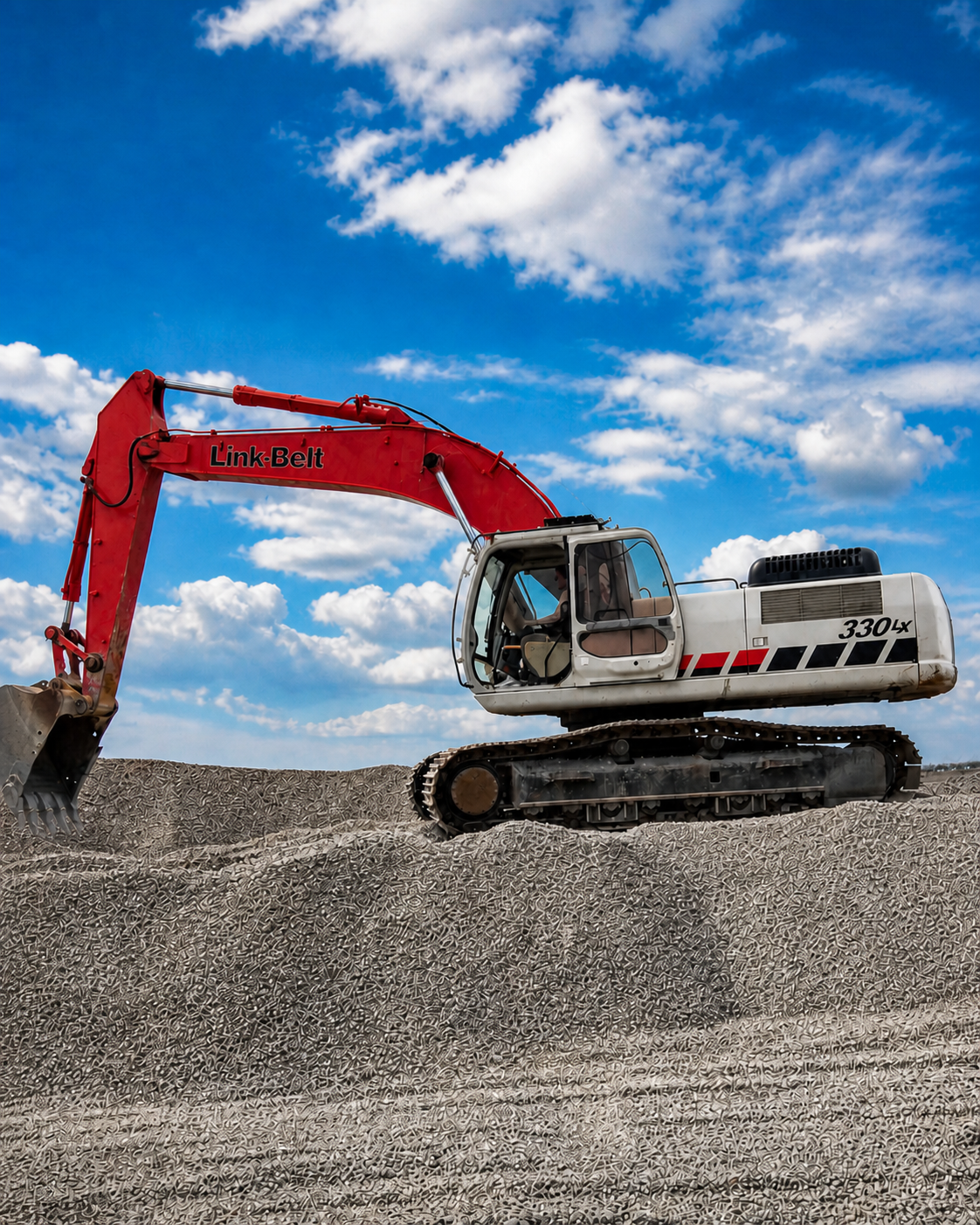 Excavadora en alquiler